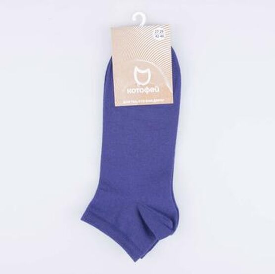 07742637-40 Ультра-короткие носки в кеды синий для универсальные синий фото №2