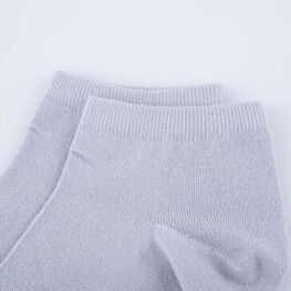 07742638-40 Короткие носки с хлопком серый для универсальные светло-серый фото №2