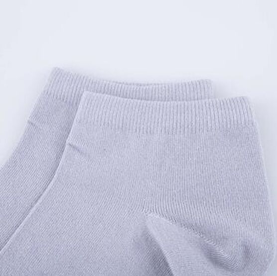 07742638-40 Короткие носки с хлопком серый для универсальные светло-серый фото №2