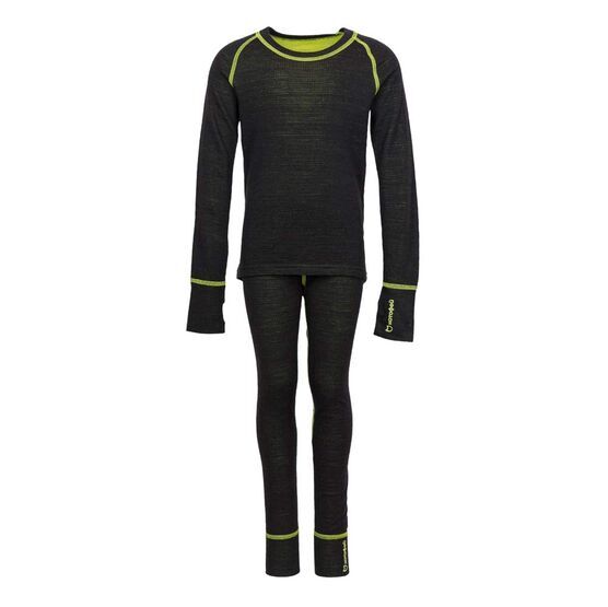 07802021-40 Термоджемпер для девочек КОТОФЕЙ Спорт для девочки черный + салатовый фото №5