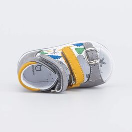 022150-23 Сандалии для первых шагов Динозаврики для мальчики разноцветный фото №4