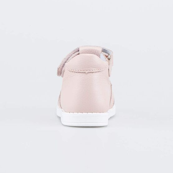 022152-21 Кожаные сандалии Первые шаги Котенок для девочки розовый фото №5