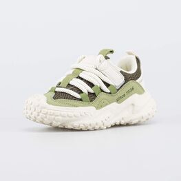 344538-11 Кроссовки с объемной подошвой Шалфей для мальчики шалфейный