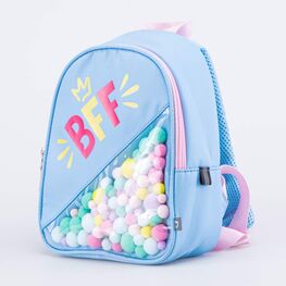 02810292-40 Рюкзак детский голубой для девочки голубой фото №2