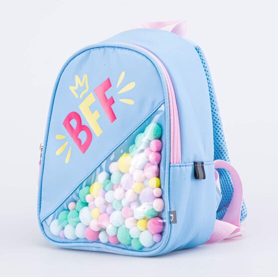 02810292-40 Рюкзак детский голубой для девочки голубой фото №2