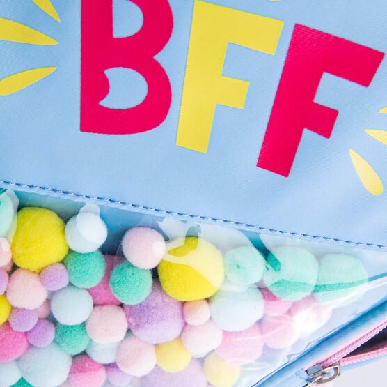 02810292-40 Рюкзак детский голубой для девочки голубой фото №5