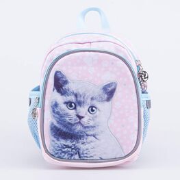 02810293-40 Рюкзак детский Котенок розовый для девочки розовый