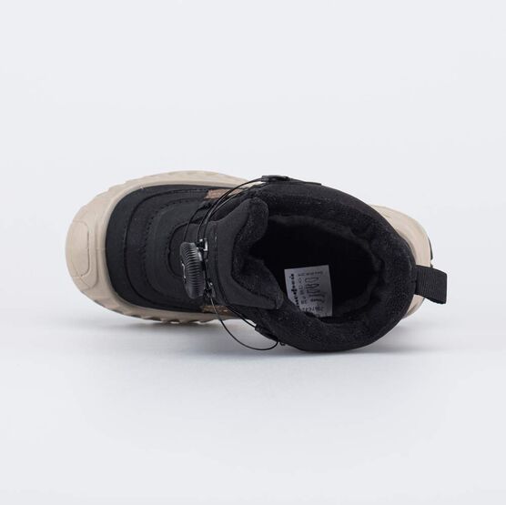 354976-42 Мембранные ботинки с Softshell и быстрой шнуровкой для мальчики черный + коричневый фото №4