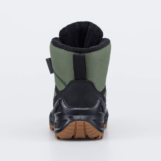354977-42 Зимние мембранные ботинки Суперзащита для мальчики оливковый + черный фото №5
