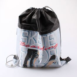 02708083-20 Мешок для сменной обуви Скейт для мальчики светло-серый фото №2