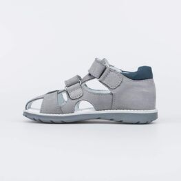 422059-24 Сандалии для мальчики серый фото №2