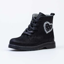 552218-31 Ботинки для девочки черный