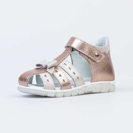 322138-22 Босоножки для девочки бронзовый