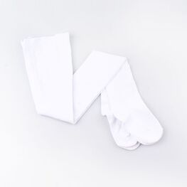 07032430-40 Базовые колготки для девочки белые для универсальные белый