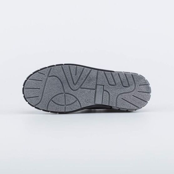 552285-22 Кожаные ботинки на липучках для мальчики черный фото №3