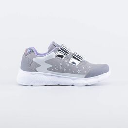 544205-71 Кроссовки SoftShell с подсветкой для девочки серый фото №2