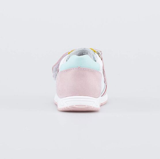 032094-23 Полуботинки для первых шагов Сердечки для девочки белый фото №5