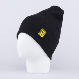 07711904-42 Хлопковая шапка в рубчик PLAY для мальчики черный