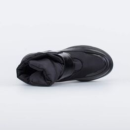 754059-41 Полусапожки-дутики для девочки для девочки черный фото №4