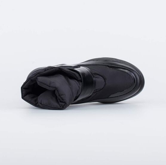 754059-41 Полусапожки-дутики для девочки для девочки черный фото №4