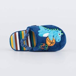 331266-11 Тапочки для мальчики синий фото №4