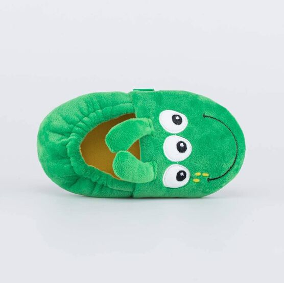 331265-12 Тапочки для мальчики зеленый фото №4