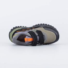 344438-71 Кроссовки на липучках SoftShell хаки для мальчики оли-чер фото №4