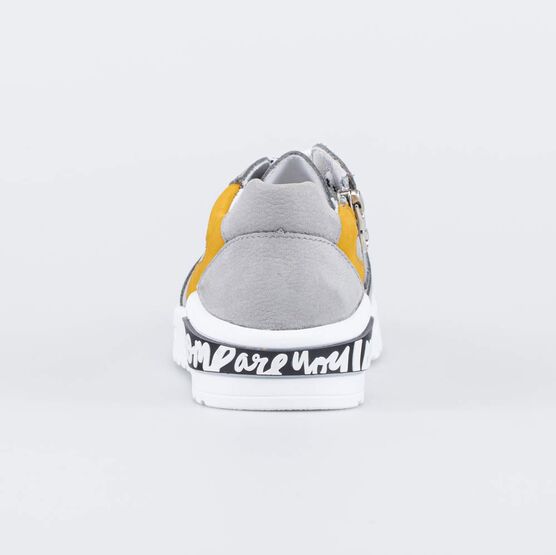 532306-21 Полуботинки для мальчика для мальчики серый фото №5