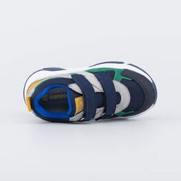 344442-12 Кроссовки на липучках для мальчики разноцветный фото №4