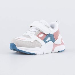 144207-76 Кроссовки для девочки Контраст для девочки белый