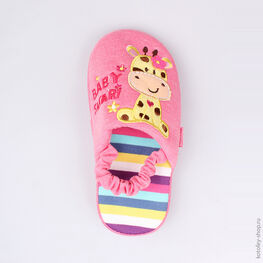 331031-11 Тапочки розовые для девочки розовый фото №4