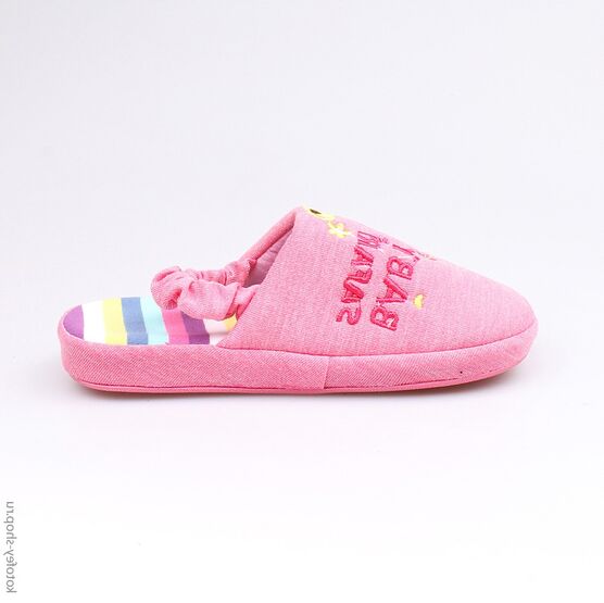 331031-11 Тапочки розовые для девочки розовый фото №2