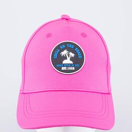 07809045-40 Кепка-бейсболка для девочки розовый для девочки розовый фото №3