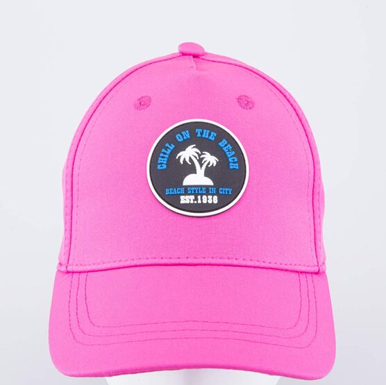 07809045-40 Кепка-бейсболка для девочки розовый для девочки розовый фото №3