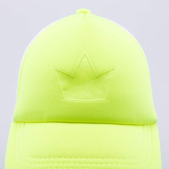 07809046-40 Кепка-бейсболка с сеткой для девочки неоновый-желтый для девочки неоновый + желтый фото №3
