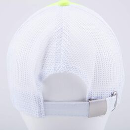 07809046-40 Кепка-бейсболка с сеткой для девочки неоновый-желтый для девочки неоновый + желтый фото №4