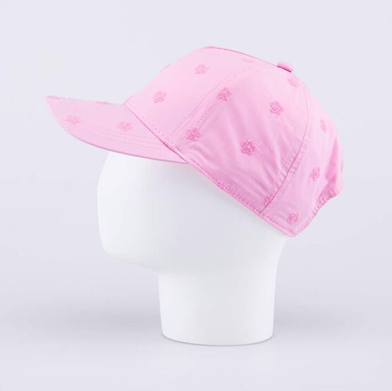 07809057-40 Кепка-бейсболка для девочки розовый для девочки розовый фото №3