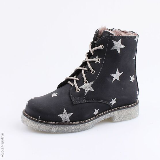 652127-51 Сапожки для девочки светло-синий