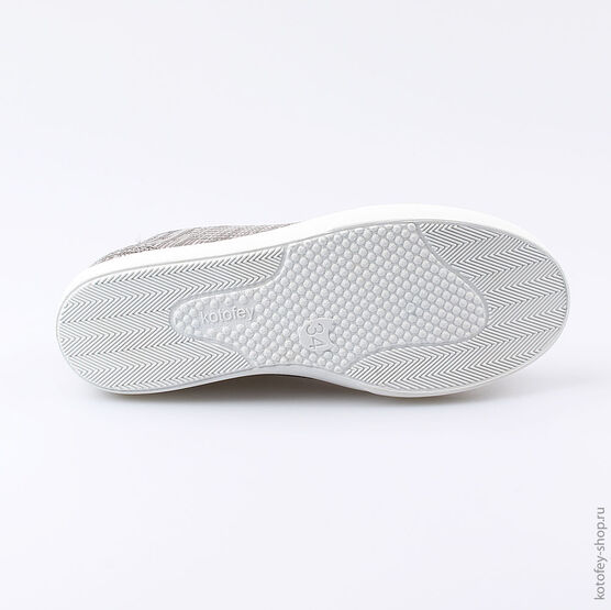 631096-14 Кеды для мальчики серый фото №3