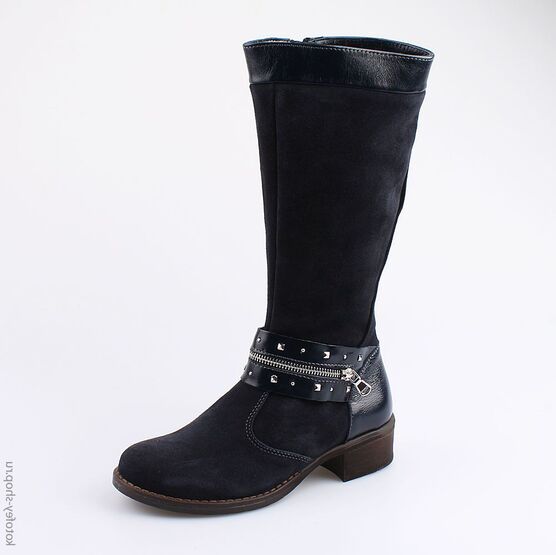 762033-32 Сапожки для девочки светло-синий