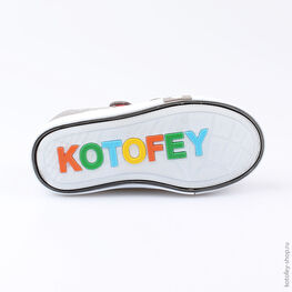 331098-12 Кеды для мальчики серый фото №3