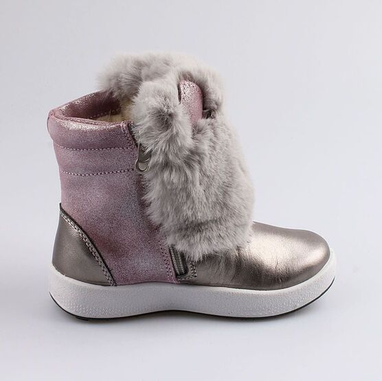 462100-41 Сапожки для девочки срб-роз фото №2