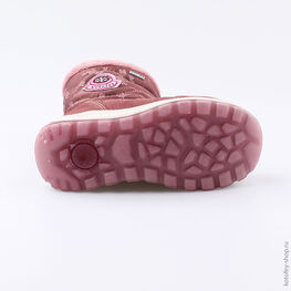 464922-42 Мембранные сапожки для девочки розовый фото №3