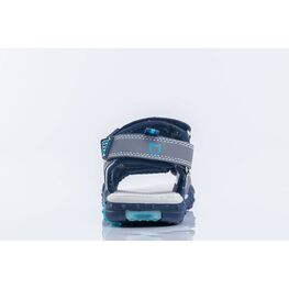 524022-12 Пляжная обувь для мальчики сер-син фото №4