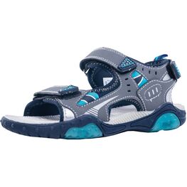 524022-12 Пляжная обувь для мальчики сер-син