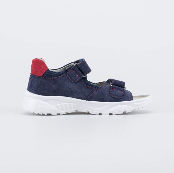 522187-21 Кожаные сандалии для мальчика для мальчики синий фото №2