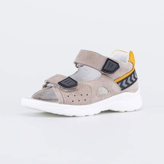 522191-22 Кожаные сандалии для мальчика Бежевый для мальчики бежевый