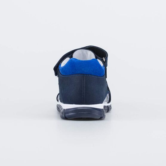 522192-21 Кожаные сандалии для мальчика синий для мальчики синий фото №5