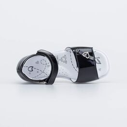 523070-22 Нарядные босоножки для девочки для девочки черный фото №4