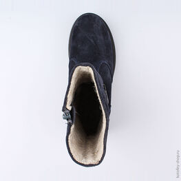 662141-31 Сапожки для девочки светло-синий фото №4